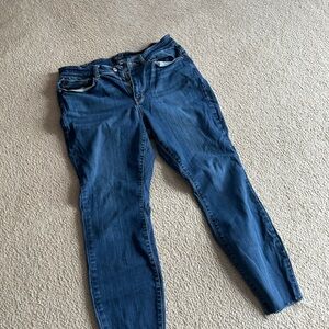 Judy Blue Classic Straight Leg Jeans - Deep Blue